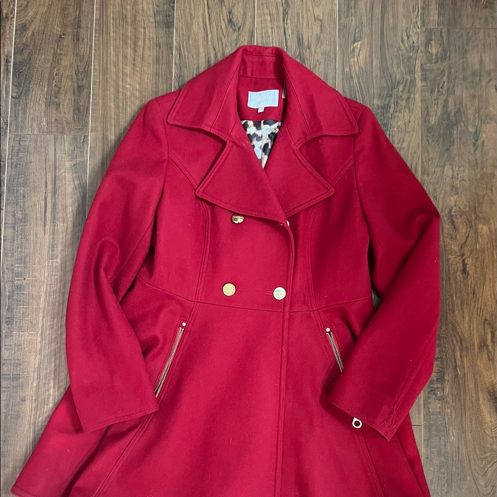 Red Laundry Coat